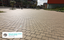 Bloque de cemento cuadrado pequeño 6