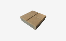 Bloque de cemento macizo cuadrático